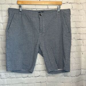7 for all Mankind Mens Blue White Dot Print Cotton Shorts size 40